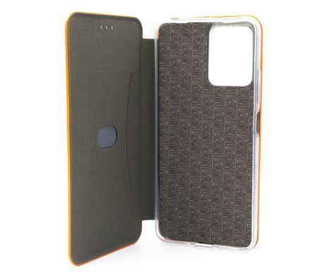 Чохол книжка Original шкіра для Xiaomi Redmi Note 12/Poco X5 orange (4you)