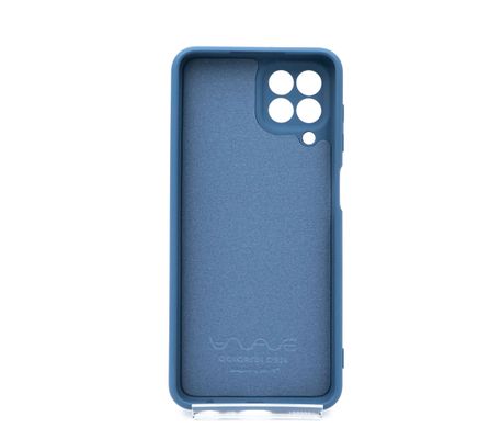 Силіконовий чохол WAVE Colorful для Samsung M33 blue Full Camera (TPU)