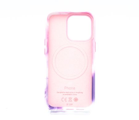 Чохол шкіряний Figura Series Case with MagSafe для iPhone 13 Pro purple