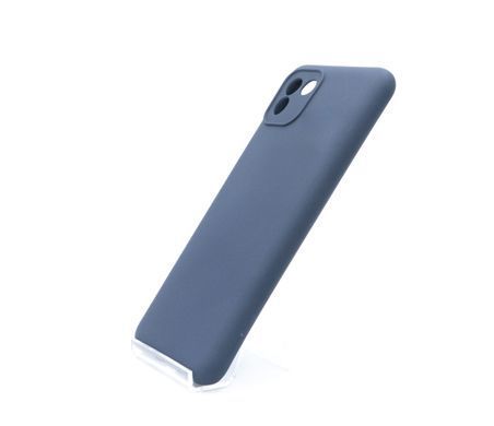 Силіконовий чохол Full Cover для Samsung A03 midnight blue Full Сamera без logo