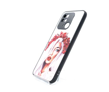 TPU+PC чохол Prisma Ladies для Xiaomi Redmi 10C/Poco C40 Ukrainian girl Full Camera