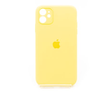 Силіконовий чохол Full Cover для iPhone 11 lemonade