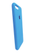 Силиконовый чехол Full Cover для iPhone 7+/8+ blue(cornflower)