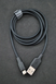 USB кабель 4YOU Dnister Micro USB 2.4A 1m Silicone Perfect black