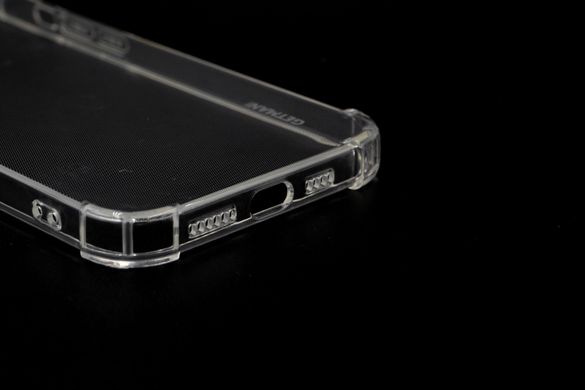 Чохол (TPU) Getman Ease logo для iPhone 12 Pro Max clear з посиленими кутами