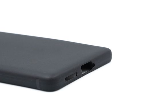 Силіконовий чохол Black Matt для Xiaomi Redmi Note 12 turbo black 0.5mm