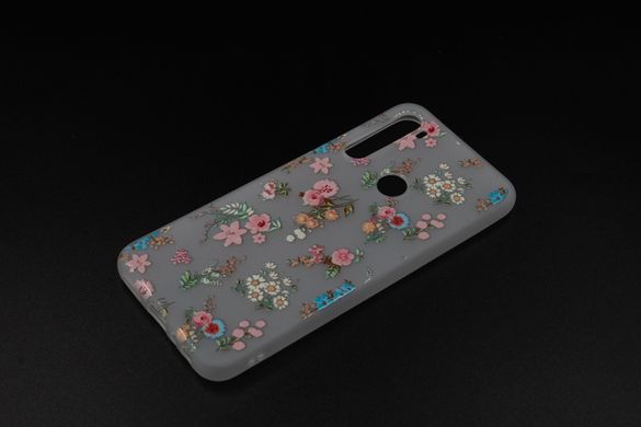 Силіконовий чохол Flowers для Xiaomi Redmi Note 8T