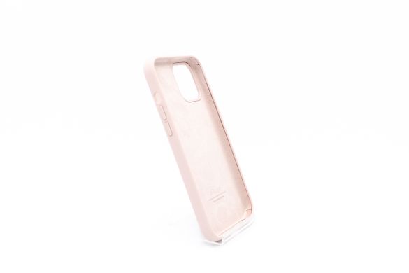 Силіконовий чохол Full Cover для iPhone 12 Pro Max pink sand