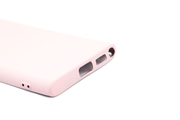 Силіконовий чохол Full Cover для Samsung S22 Ultra pink sand Full Camera без logo