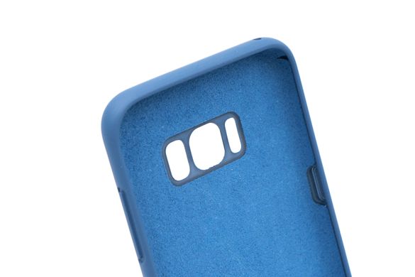 Силіконовий чохол Full Cover для Samsung S8+ navy blue