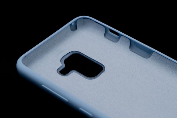 Силіконовий чохол Full Cover SP для Samsung A8 2018 mist blue