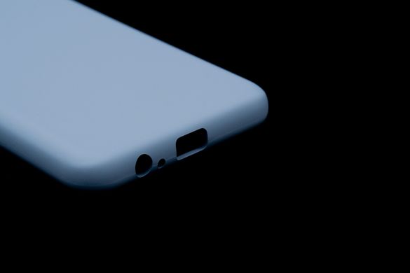 Силиконовый чехол Full Cover SP для Samsung A8 2018 mist blue