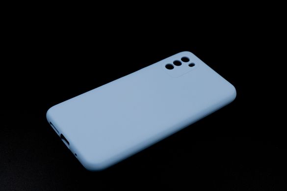 Силиконовый чехол Full Cover SP для Xiaomi Poco M3 mist blue