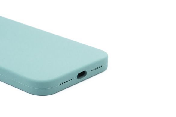 Силіконовий чохол Full Cover Square для iPhone XR pine green Camera Protective