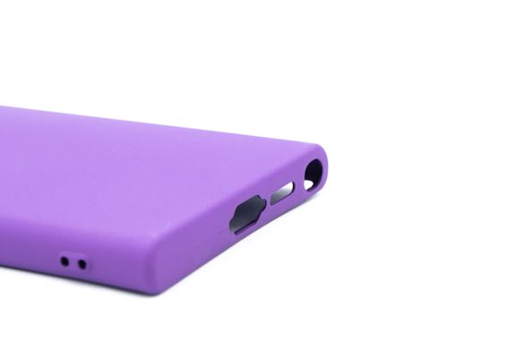 Силіконовий чохол Full Cover для Samsung S23 Ultra purple без logo