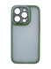 Чехол Metall Camera Touch Soft для iPhone 15 Pro alpine green Full Camera