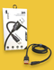 USB кабель 4YOU Dnister Micro USB 2.4A 1m Silicone Perfect black