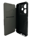 Чохол-книжка шкіра для Xiaomi Redmi 13 4G/Poco M6 4G black Getman Razor PU Carbon