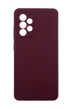 Силиконовый чехол Fibra для Samsung A52 marsala Full Camera