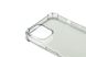 Чохол (TPU) Getman Ease logo для iPhone 13 clear gray з посиленими кутами