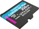 Карта пам'яті Kingston MicroSDXC 256GB Canvas Go Plus Gen4 200MB/s A2 U3 V30