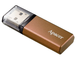 USB флэш накопитель Apacer AH25C 64GB Bronze Brown USB 3.2 (AP64GAH25CJ-1)