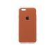 Силиконовый чехол Full Cover для iPhone 6 milk chocolate