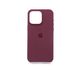 Силіконовий чохол Full Cover для iPhone 15 Pro Max plum