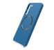 Чохол WAVE Carbon Case with MagSafe для Samsung S23+ blue