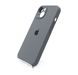 Силіконовий чохол Full Cover для iPhone 14 dark grey Full Camera