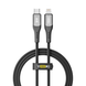 Кабель YOKI SOLID YK-SO15 Type-C to Lightning 30W 1.2m black