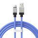 USB кабель Baseus Coolplay series Fast Charging Cable Type-C 100W 1m blue CAKW000603