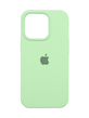 Силиконовый чехол Full Cover для iPhone 16 Pro pistachio