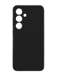 Силиконовый чехол Softy для Samsung S24 black Full Camera с микрофиброй