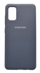 Силиконовый чехол Full Cover для Samsung A41 lavander grey