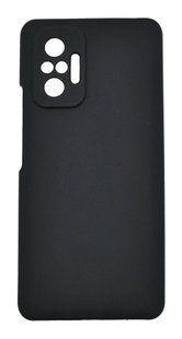 Силіконовий чохол Full Cover для Xiaomi Redmi Note 10 Pro/10 ProMax black (AAA) Full Camera без logo