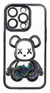 Чехол Shining Bear для iPhone 15 Pro black Full Camera