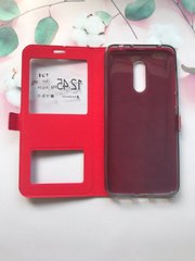 Чохол книжка Momax кожа для Xiaomi Redmi 5 red