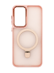 Чехол Matte Ring-MagSafe для Samsung S23 FE light pink
