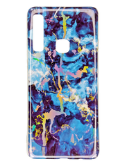 Накладка Baseus Mramor Shine для Samsung A9 2018 blue