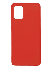 Силіконовий чохол Full Cover для Samsung A51 red без logo