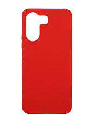 Силіконовий чохол Full Cover для Xiaomi Redmi 13C 4G red без logo