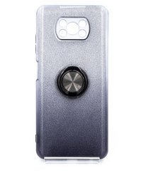 Силіконовий чохол SP Shine для Xiaomi Poco X3 gray ring for magnet