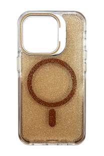 Чохол Fibra Star Shine with MagSafe для iPhone 14 Pro Max clear desert gold