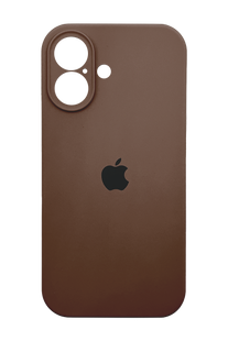Силиконовый чехол Full Cover для iPhone 17 brown Full Camera
