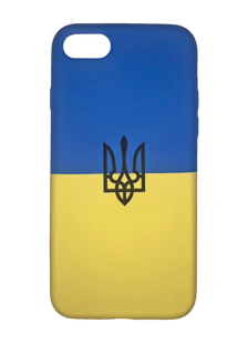 Силіконовий чохол Full Cover для iPhone 7/8 Ukraine