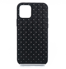 Силіконовий чохол Weaving case для iPhone 12 Pro black (плiтенка)