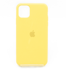 Силіконовий чохол Full Cover для iPhone 11 Pro Max canary yellow