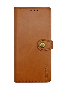 Чохол-книжка шкіра для Xiaomi Redmi 13C/Poco C65 brown Getman Gallant PU