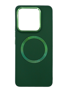 TPU чохол Bonbon Metal Style with MagSafe для Xiaomi Mi13 Pro army green